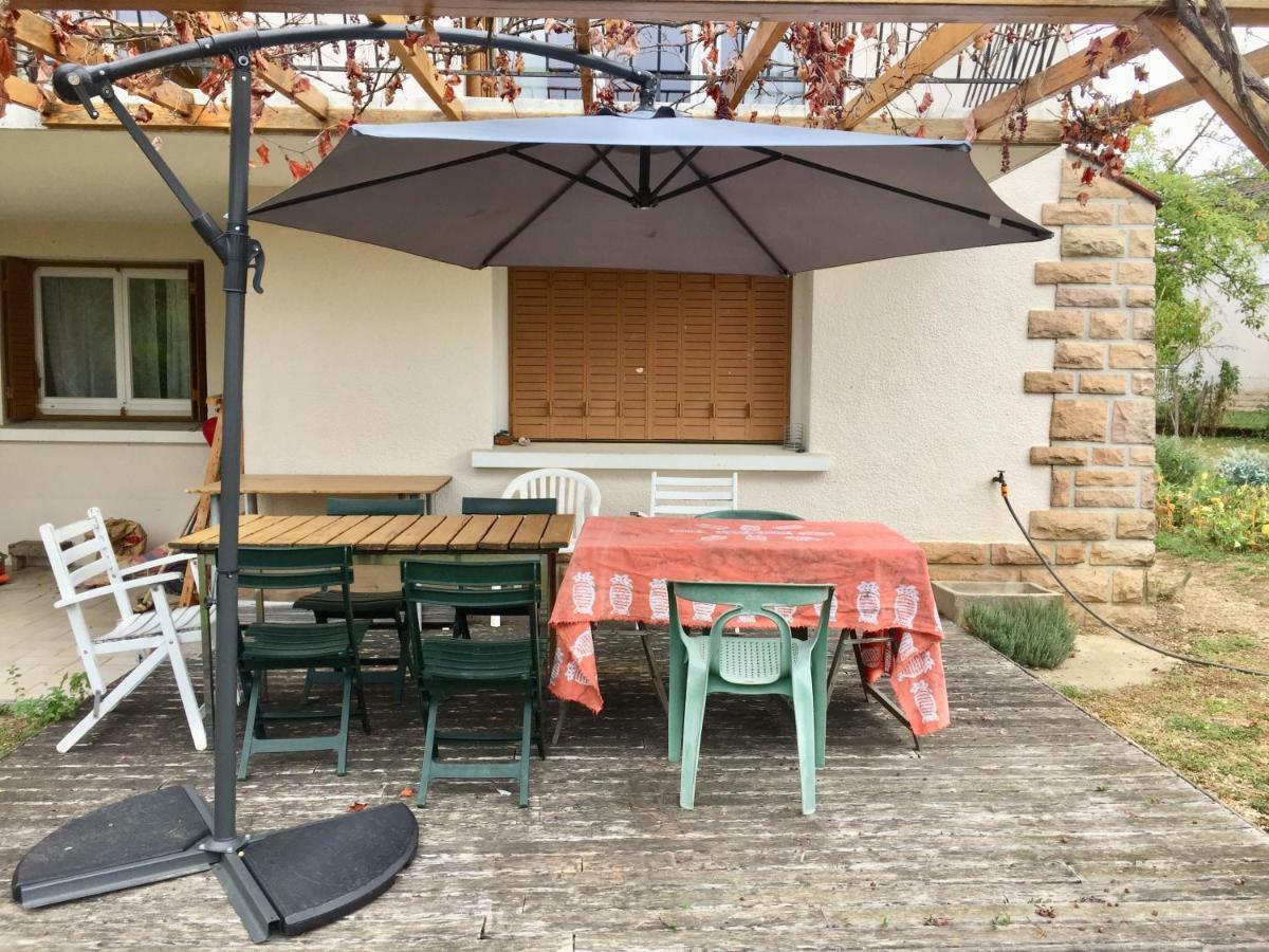 Chambre Avec Vue Sur Jardin Charnay-lès-Mâcon Eksteriør billede